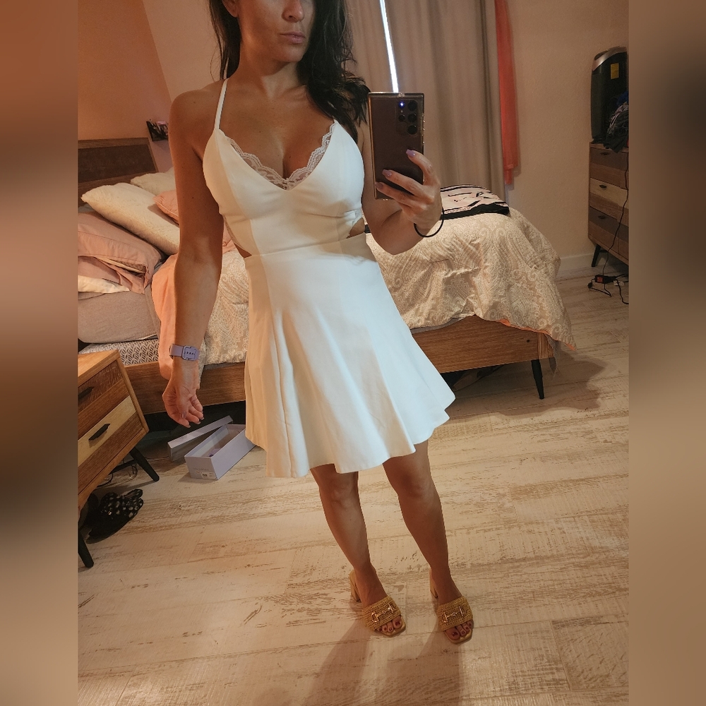 LULU off white dress